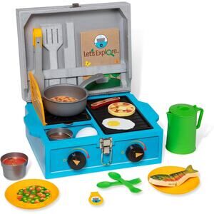 Melissa & Doug Let's Explore Camp Stove Play Set NEW